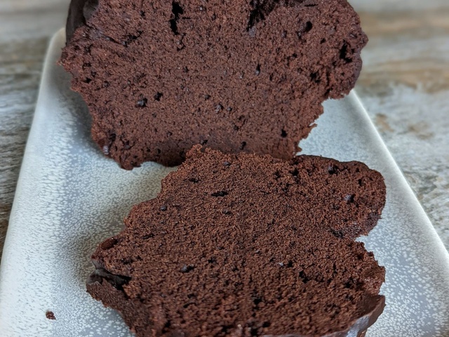 Cake tout moelleux aux pépites de chocolat à la vapeur douce- sans gluten  et sans lait - Quinoa et Basmati