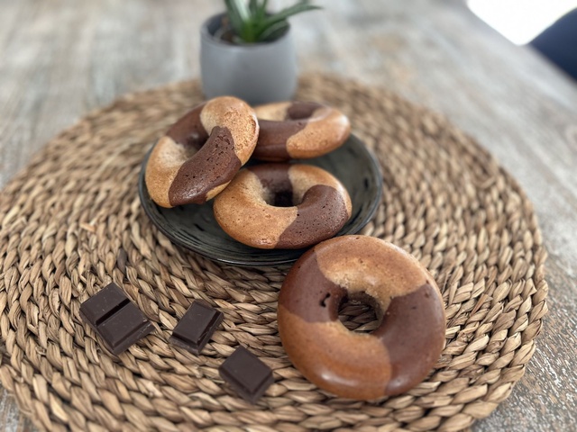 Donuts marbré