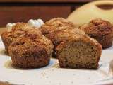 Muffins rustiques banane-coco