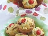 Muffins aux tomates cerises