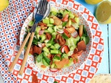 Salade fattouch, la salade libanaise
