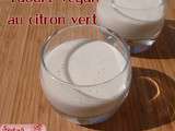3 ingrédients de base pour un  yaourt  vegan au citron vert