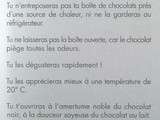 Cinq commandements du chocolat par Jacques Genin