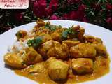 Estival exotique : curry de poulet