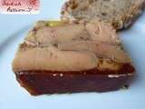Foie gras en gelée de Rasteau vdn, orange et cardamome