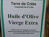 Huile d'olive Terre de Crète d'Arnaud Gillet