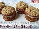 Muffin  Napoléon  vegan pour le Muffin Monday #36