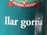 Peu d'Euskadi au coeur de l'hiver : ilar gorria de Pierre Oteiza