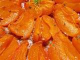 Tarte fine aux abricots et à la verveine