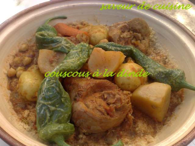 Recettes de Couscous à la viande