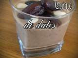 Crème de dates