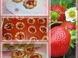 Cookies façon tartelettes aux fraises