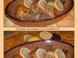 Cuisses de poulet à la Sicilienne (cuisson cocotte minute )