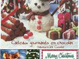 Idées de petits cadeaux gourmands en chocolat et pâte d'amande pour Noël