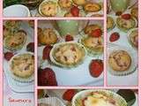 Muffins aux fraises... Délicieux et facile à faire