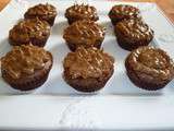 Cupcakes Coulants Chocolat Noisettes