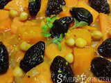 Mijoté de Patate Douce, Pois Chiche et Pruneaux