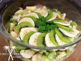 Salade de fruits des îles: Jicama, Banane, kiwi