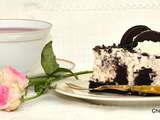 Cheesecake Black and White (cheesecake aux oréos)