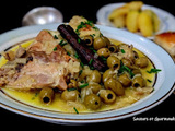 Tajine ezeitoun (zitoun) Poulet aux olives