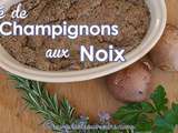 Pâté de Champignons aux Noix (vegan, sans gluten)