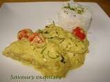 Curry de poisson au lait de coco et citron vert