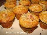 Muffins aux figues fraîches et aux noix