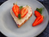Cheese-cake végétal coco-fraise