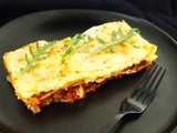 Lasagnes aux lentilles, courgettes et tomates