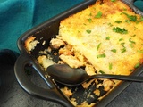 Parmentier de poulet aux shitakés