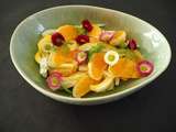 Salade fraîcheur de fenouil aux clémentines