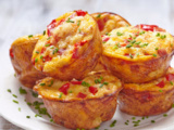 Muffins salés aux tomates séchées et à la feta dont vous raffolerez