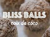 Bliss balls à la noix de coco