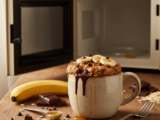 Gateau flocon d avoine banane chocolat micro onde : prêt en 5 minutes