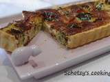 Tarte aux brocolis & petits lardons