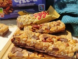 Barres extra amandes grillées chocolat au lait de Keloggs