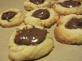 Petits biscuits au nutella