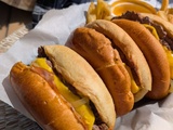 Smoky smash burger