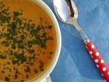 Classique #19 - Soupe lentilles corail, tomate et coco, ou la meilleure soupe du placard
