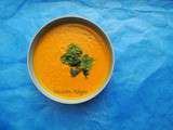 Soupe de carottes thaïe qui pique, qui pique