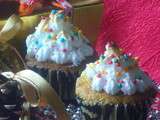 Cupcakes citron pavot et meringue italienne