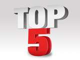 Top 5 du mois de mai 2014