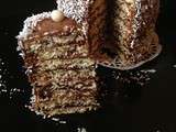 Bichoco facon layer cake au nutella.recette de bichoco