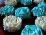 Minis cupcakes fleuris