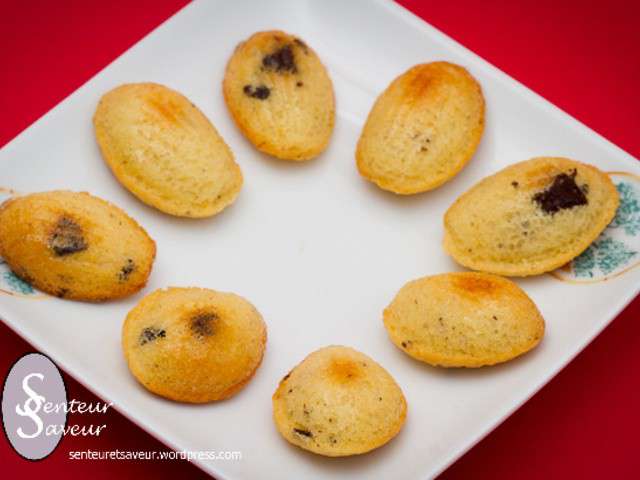 Madeleine muffins vanille et pépites de chocolat - KADERICK EN KUIZINN