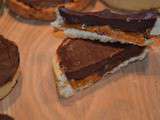 Tarte chocolat caramel beurre salé