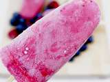 Popsicle fruits rouges