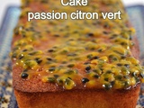 Cake passion citron vert