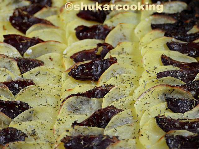 Recettes de Magret de canard séché et Pomme de terre