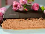 Gâteau sans cuisson aux biscuits roses de Reims pour octobre rose